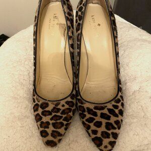 Kate Spade Leopard/ Animal  Print Hi-heels
